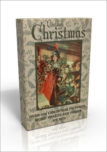 Vintage Christmas - 500 public domain images, music & poems on DVD - Picture 1 of 4