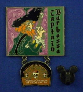 Pin Piratas La Leyenda Vive Sobre Capitán Barbossa Cuelga LE 2000 # 58495 - Imagen 1 de 4