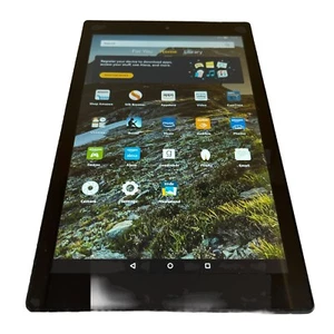 Amazon Kindle Fire HD 10 5th Gen SR87CV 10.1" 16GB Wi-Fi Black Tablet DK401 - Picture 1 of 8