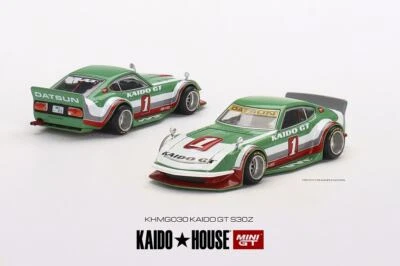 Mini GT KHMG030 Kaido House Datsun KAIDO Fairlady Z Kaido GT V2 Die Cast 1/64 - Immagine 1 di 3