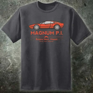 Camiseta Magnum PI de colección para hombre años 80 programa de televisión Tom Selleck - Imagen 1 de 3
