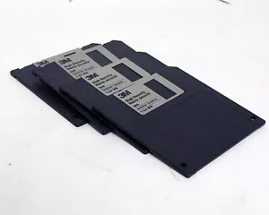 3M High Density IBM Formatted 3.5 3 1/2 Micro Floppy Discs 4x 1.44MB - Picture 1 of 1
