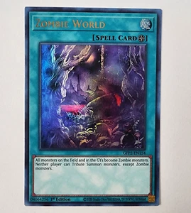 Zombie World - GFP2-EN154 - Ultra Rare - NM/VLP - 1st Ed - Yugioh - Picture 1 of 2