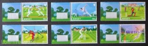 Jersey Stamps: "100 Years - Jersey Cricket Club" MNH L2 Selv 6v Mint Set 2022 - Picture 1 of 1