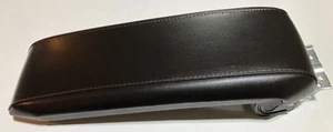 10-17 Chevy Equinox Terrain Center Console Armrest Lid Black w/ Red Stitching - Picture 1 of 19