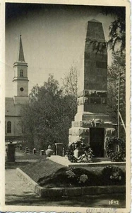 Postal de Letonia 1940 Gulbene Brivibas Piemineklis - Imagen 1 de 2