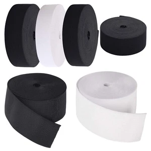 Strong Woven Elastic Premium Quality 32mm 38mm 50mm 75mm Wide Sewing Dressmaking - Picture 1 of 15