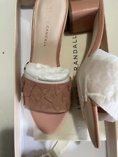 Loeffler Randall Womens Heartette Slide Mule Heart Size 7 Blush Sandal