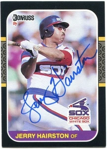 JERRY HAIRON signed Chicago White Sox 1987 Donruss Card #285 COA - Bild 1 von 3