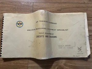 1964 USAF Air Training Command RARE Student Training Guide Circuits and Diagrams - Picture 1 of 5
