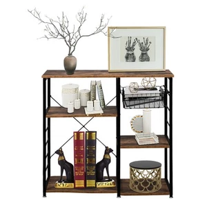 3-Tier Industrial Kitchen Baker's Rack Utility Microwave Oven Stand Storage  - Picture 1 of 20