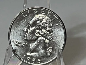 1995 D Washington Viertel mit Fehlern - Bild 1 von 6