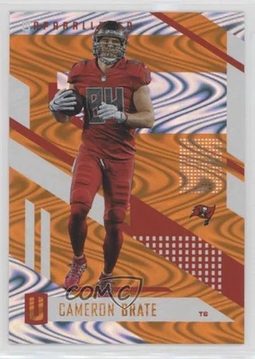 2017 Panini Unparalleled Orange /49 Cameron Brate #156 - Image 1 of 2
