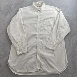 Turnbull & Asser Oxford Shirt Mens 16 L Long Sleeve Button Down Barrel Cuff OCBD - Picture 1 of 10
