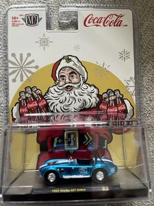 2025 COCA-COLA M2 Machines 1965 SHELBY 427 COBRA NEW HOLIDAY/ CHRISTMAS EDITION - Picture 1 of 2