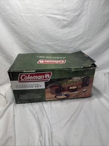 Coleman Juego de Cocina Esmalte 8 Piezas, Cafetera - 3 Sartenes/1 Tapa - Utensilios - - Imagen 1 de 21
