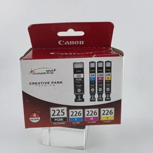 Canon ChromaLife 100+ Combo Pack Tinte 4 Tanks datiert 2013 - verbeulter Karton - Bild 1 von 6