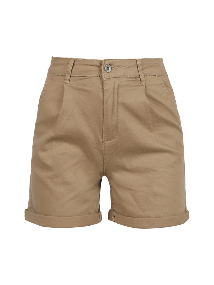 Sexy Sense Shorts donna a vita alta in cotone - Immagine 1 di 4