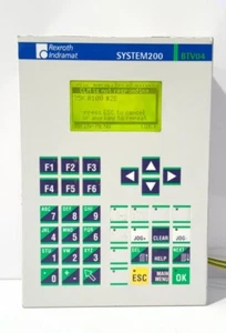 Indramat BTV04.2GN-FW 4 Line 128 x 64 Pixel BTV04 Miniatur Control Panels - Bild 1 von 9