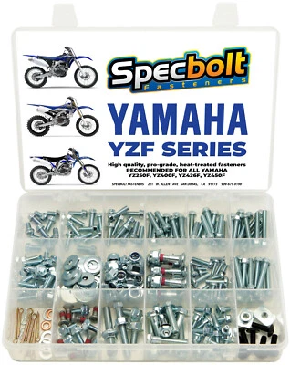 Kit de parafusos Yamaha YZF 250 400 426 450 YZ250F YZ450F - Imagem 1 de 4