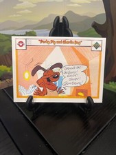 1990 Upper Deck Comic Ball Porky Pig and Charlie Dog #21