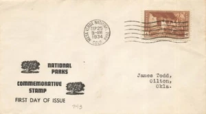 743 4c MESA VERDE - Unknown cachet - Bild 1 von 1