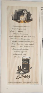 1941 Briggs pipe mixture tobacco Vintage Ad choicest golden tobaccos sleep - Picture 1 of 2