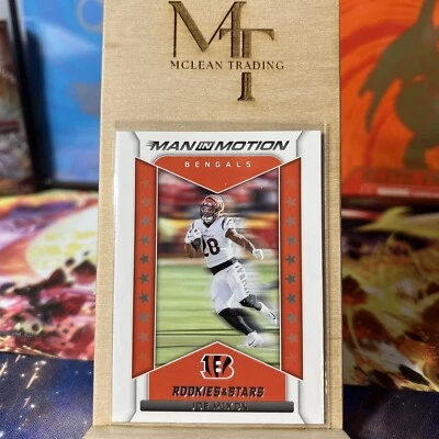 2022 Panini Rookies & Stars Man In Motion Joe Mixon Cincinnati Bengals #MM-8 - Image 1 of 2
