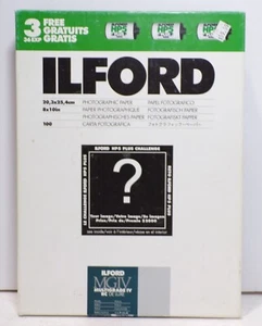 Ilford Multigrade IV RC Deluxe Pearl 8x10 100 Sheet Pack HP5 Plus 041625WT - Picture 1 of 5