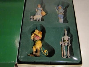 Jim Shore Heartwood Creak Zauberer von Oz Ornament Set NEU in Box Neu im Karton - Bild 1 von 4