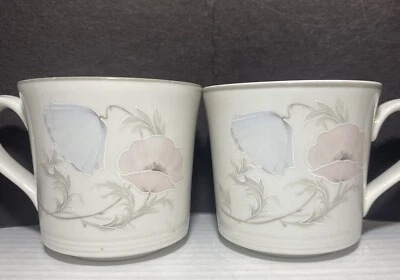 2 Royal Doulton Lambethware “BROMPTON” L. S. 1066 Made In ENGLAND 1983 set of 2 - Image 1 of 4