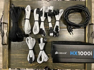 CORSAIR HX1000i w/sleeved Cables - Bild 1 von 3