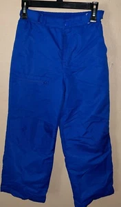 Swiss Tech Kids Unisex Youth Snow Pants Blue Size Medium (8) EUC - Picture 1 of 7