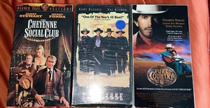Lot of 3 Cowboy Classics Pure Country, Tombstone ,Cheyenne Social Club - Picture 1 of 16