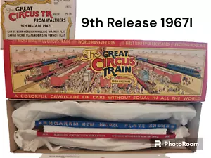 Walthers HO Scale Model 1967I, The Great Circus Train - Flat Cars (#58 & #65) - Picture 1 of 1