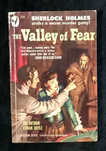 Bantam Book 733 THE VALLEY OF FEAR by Sir Arthur Conan Doyle 1950 - Picture 1 of 4