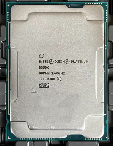 Processeur Serveur Intel Xeon Platinum 8350C - 36 Cœurs / 72 Threads - 2.6 GHz - LGA4189 - Occasion