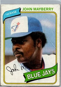 1980 Topps #643 John Mayberry Toronto Blue Jays - Imagen 1 de 2