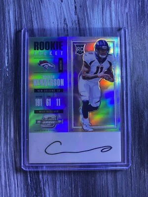 2017 Contenders Optic Carlos Henderson Prizm RC Auto - Image 1 of 2