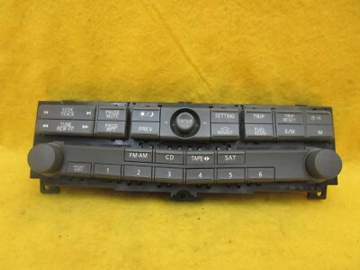 Interruptor de control de medios de radio Nissan Máxima 2004 2005 PN 28395-7Y000 Foto 1 de 4