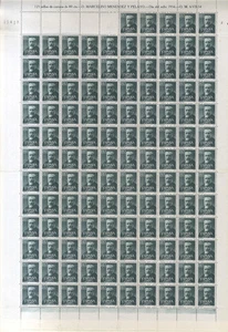 MARCELINO MENENDEZ Y PELAYO 1142 ** MNH - COMPLETE FOLD (100 SERIES) YEAR 1951 - Picture 1 of 1