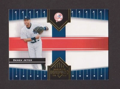 2005 Donruss Champions #445 DEREK JETER Yankees NRMT - Image 1 of 2