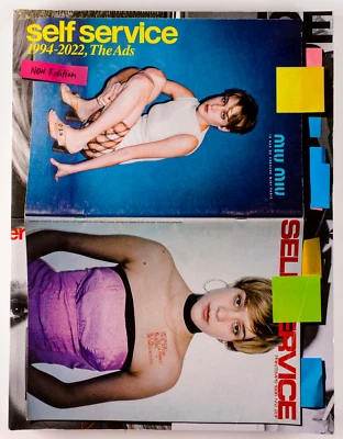 The Ads of SELF SERVICE magazine BOOK 1994 - 2019  Chloe Sevigny HELMUT LANG Miu - Image 1 of 4