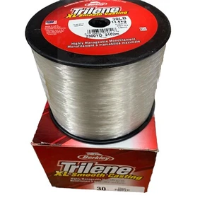 Berkley Trilene XL Smooth Casting Monofilament BULK Clear 30lb/2300YD - Picture 1 of 3