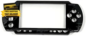 For Sony PSP 1000 PSP1000 Black Front Faceplate Shell Case Cover Proctector - Picture 1 of 4