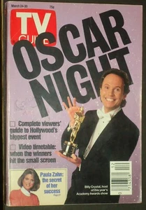 TV Guide Magazine(5X7)Vol 38, #12 Mar 24 1990 Oscar Night writing on cover - Picture 1 of 2