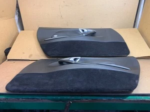 PORSCHE BOXSTER 986 DOOR CARDS BLACK BK52 - Picture 1 of 17