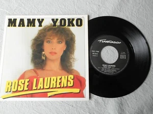 MAMY YOKO ROSE LAURENS / T'ENVOLE PAS SANS MOI (1983) VINYLE 45 TOURS FLARENASCH - Picture 1 of 5