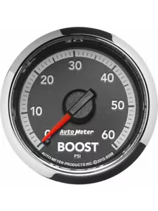 Auto Meter Gauge Boost 0-60 PSI 2 1/16 Factory Style Mechanical (8508) - Picture 1 of 12