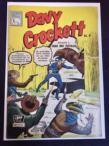 TWO-GUN KID 58 Spanish Mexican Mexico La Prensa DAVY CROCKETT 61 EXTREMELY RARE - Picture 1 of 19